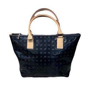 Arcadia patent leather shoulder bag satchel